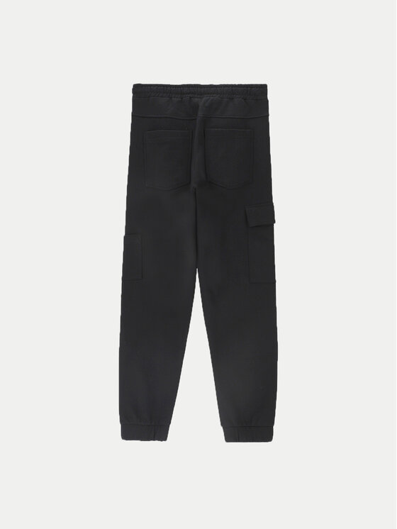 Coccodrillo Coccodrillo Donji dio trenerke ZC4120201DBJ Crna Slim Fit