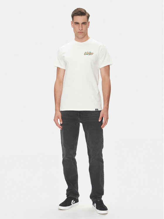Etnies Etnies T-Shirt Rose Arrow 4130004131 Biały Regular Fit