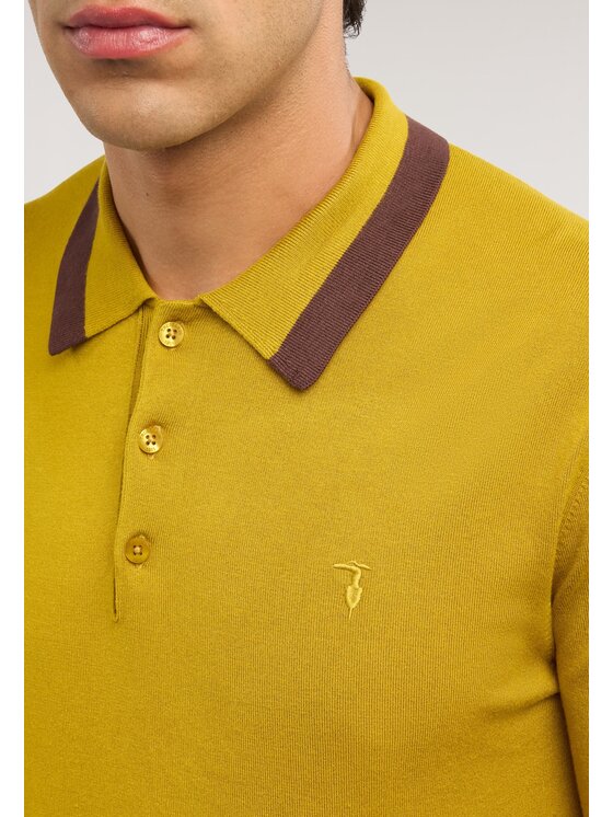 Trussardi Trussardi Kardigan M0198000021N030 Żółty Regular Fit
