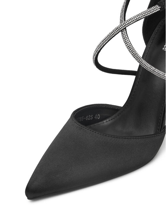 DeeZee DeeZee Lodičky KL-HH4785-62S Čierna