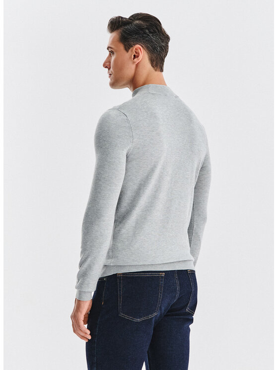 Pako Lorente Pako Lorente Sweter P25WF-2X-002 Szary Classic Fit