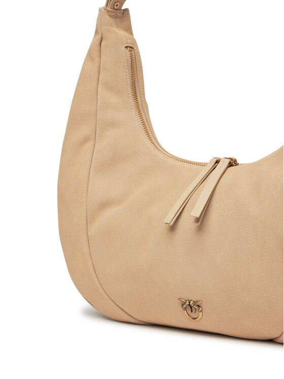 PINKO PINKO Torebka Slouchy Hobo Big PE 25 PLTT 104295 A29N Beżowy