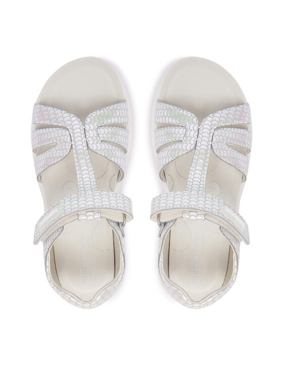 Biomecanics Biomecanics Босоніжки 262207 S Срібний