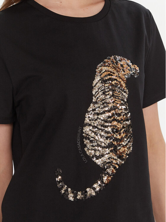 LOLA CASADEMUNT LOLA CASADEMUNT T-shirt LF2515027 Nero Regular Fit