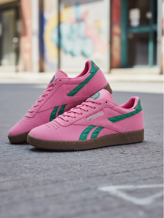 Reebok Reebok Sneakersy EO-CLUB C GROUNDS UK 100229526 Różowy