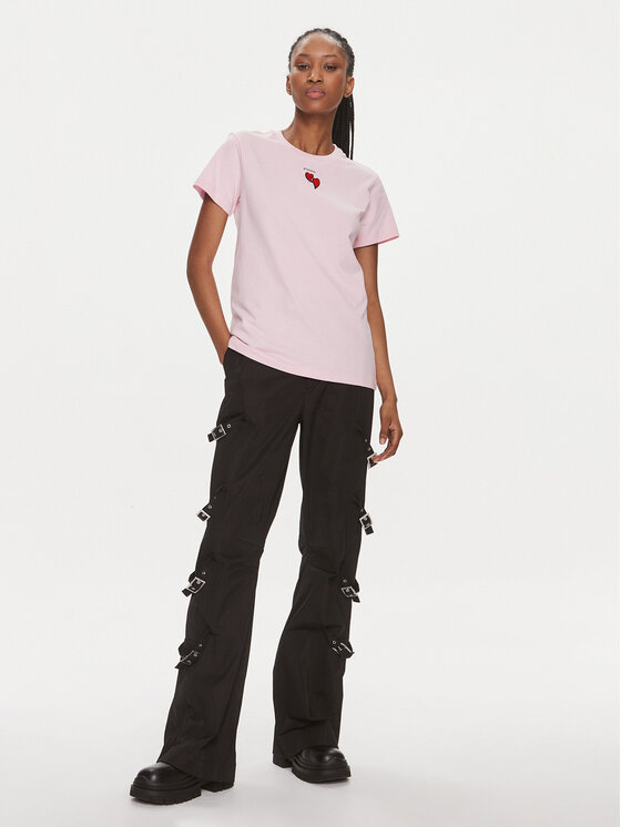 PINKO Pinko Marškinėliai 100789 A1P8 Rožinė Regular Fit