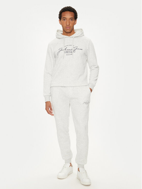 Jack&Jones Jack&Jones Trenerka Ferris 12266296 Siva Standard Fit