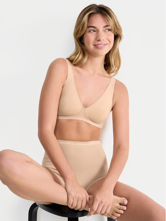 Sloggi Sloggi Sutien fără armătură Basic 10222327 Bej