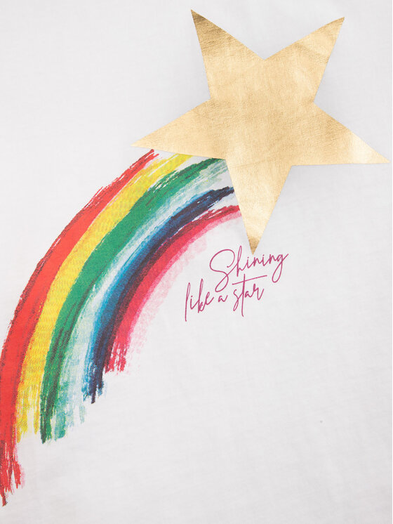 Coccodrillo Coccodrillo T-shirt WC3143202EVG Bijela Regular Fit