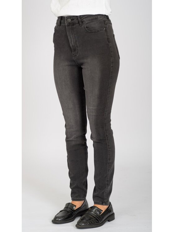 TeeShoppen TeeShoppen Jeansy Oryginalne dżinsy chude Czarny Skinny Fit
