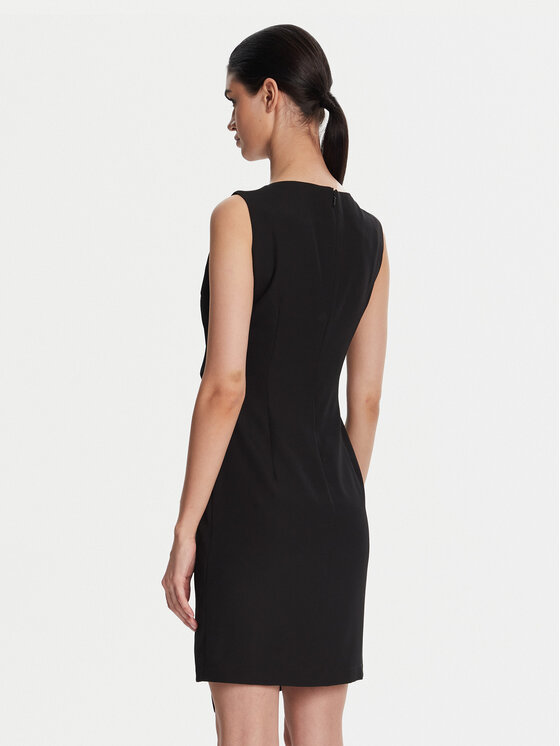 ARTIGLI ARTIGLI Koktejlové šaty ACAB000805 002 Černá Regular Fit