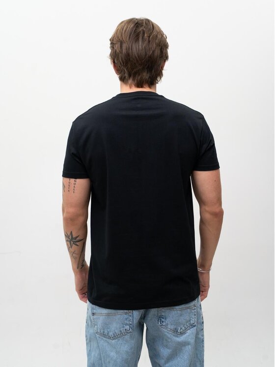 MyStars MyStars T-Shirt Six Seven 67 viral koszulka na prezent 130638 Czarny Regular Fit