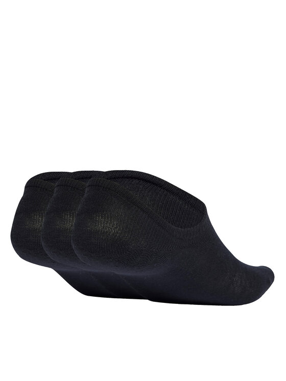 adidas adidas Sada 3 párů kotníkových ponožek unisex JV7442 Černá