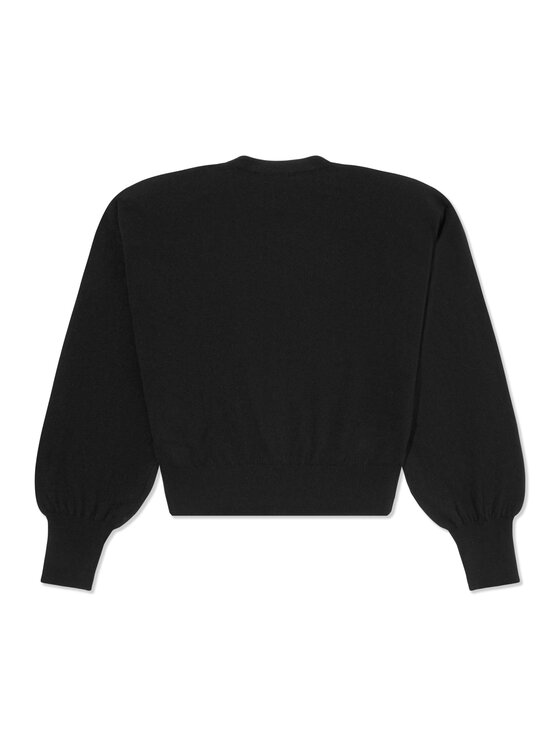 La Mania La Mania Sweter BELLE Czarny Casual Fit