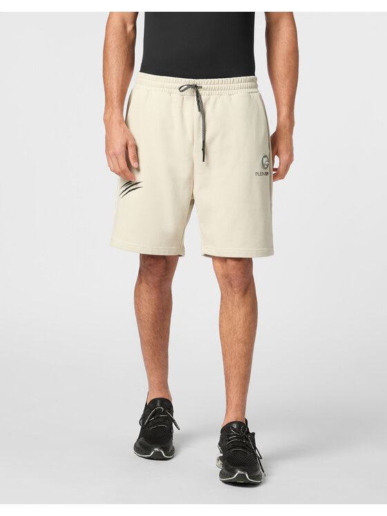 Plein Sport Plein Sport Pantaloncini 22997 Grigio Jogger Fit