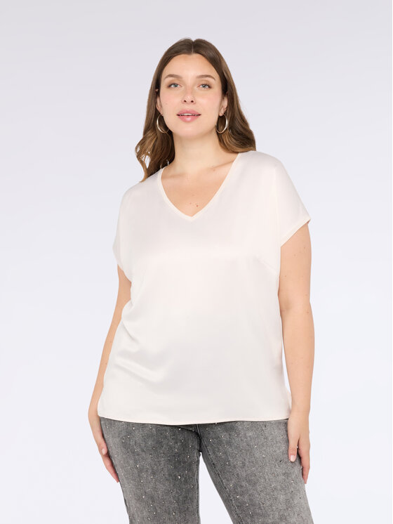 Fiorella Rubino Fiorella Rubino T-shirt G063L508553N006 Rosa Regular Fit