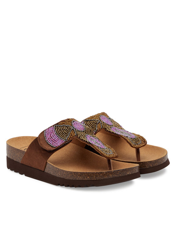 Scholl Scholl Varbavahesandaalid Tanisha MF31328 1011 Pruun