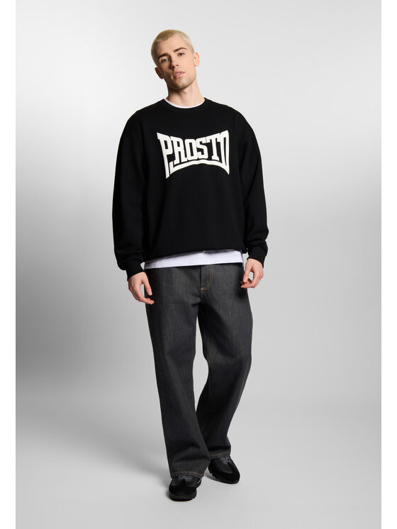 PROSTO. PROSTO. Bluza Ever KL261MSWE1042 Czarny Oversize