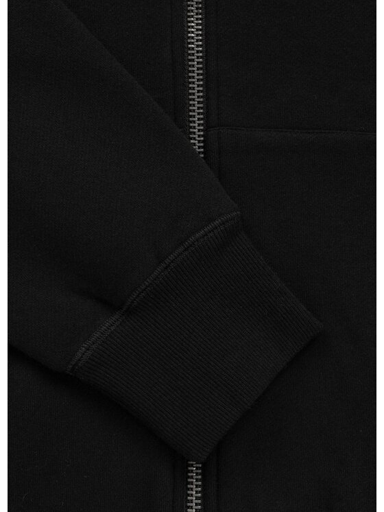 PITBULL PITBULL Bluza Small Logo Czarny Regular Fit