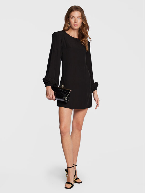 MVP Wardrobe MVP Wardrobe Φόρεμα κοκτέιλ MVPI2AB031.0CP0035 Μαύρο Regular Fit