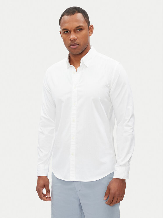 Pepe Jeans Pepe Jeans Košile Phil PM308274 Bílá Regular Fit