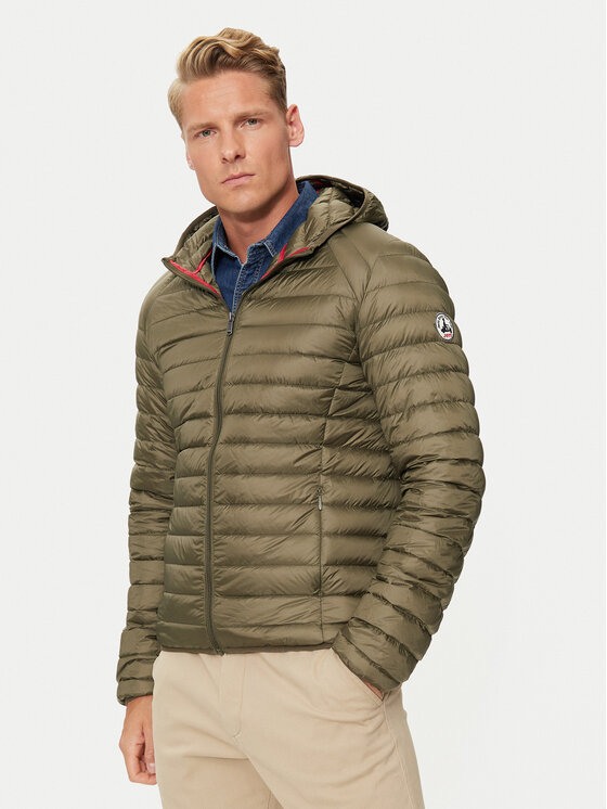 Jott Jott Pehelykabát Nico P000MDOW01 Zöld Slim Fit