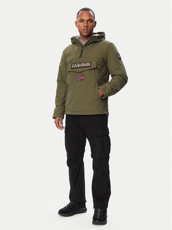 Napapijri Napapijri Μπουφάν anorak Rainforest Pocket 2 NP0A4GMD Χακί Regular Fit