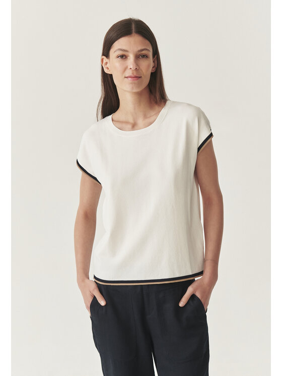 TATUUM Tatuum Bluzka EZI Écru Loose Fit