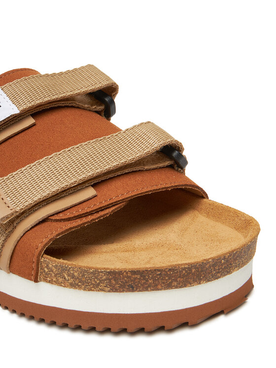 Novesta Novesta Klapki Partisan N358001-308744MAR Brązowy