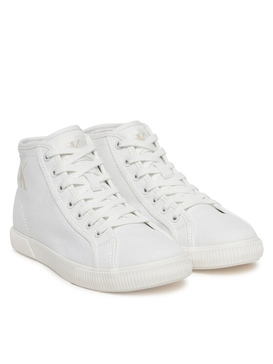 Calvin Klein Jeans Calvin Klein Jeans Sportcipők Ess Vulc Mid Cv Mg Wn YW0YW01761 Fehér