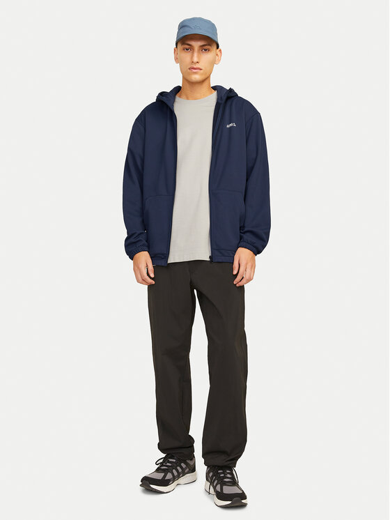 Jack&Jones Jack&Jones Pulóver Basic 12261373 Sötétkék Regular Fit