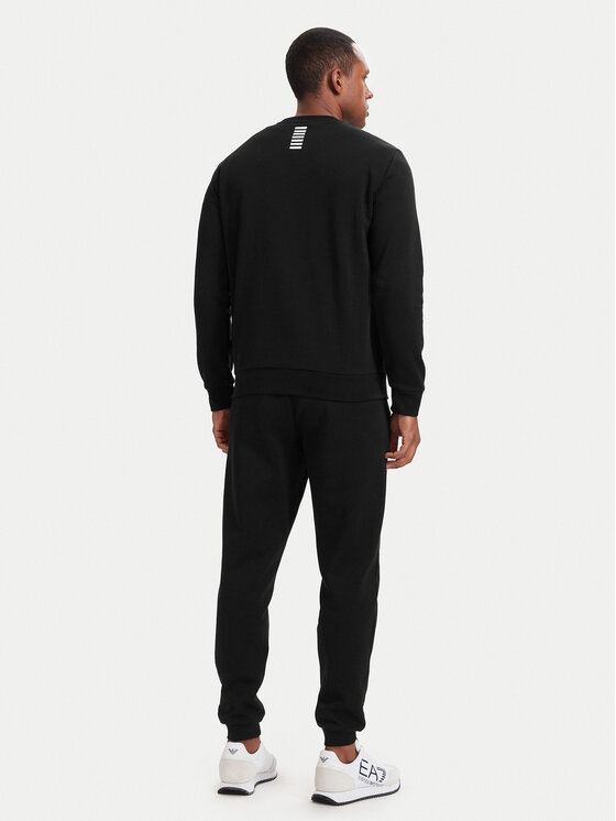 EA7 Emporio Armani EA7 Emporio Armani Sportinis kostiumas 8NPV66 PJVTZ 1200 Juoda Regular Fit