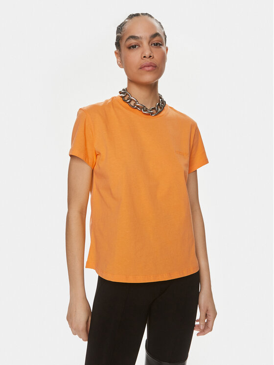 Patrizia Pepe T-Shirt 2M4373/J111-R824 Πορτοκαλί Regular Fit