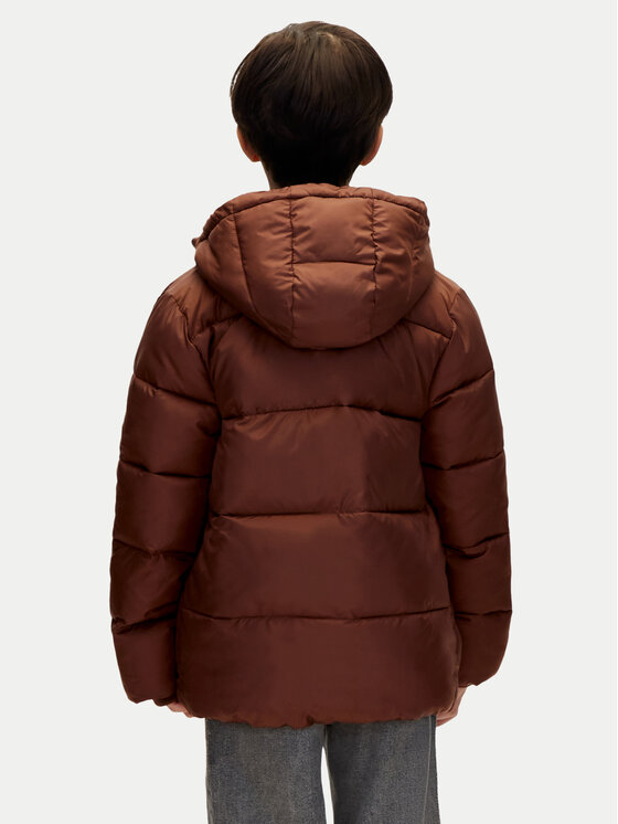 Calvin Klein Calvin Klein Žieminė striukė LVCKTJM16B Ruda Regular Fit