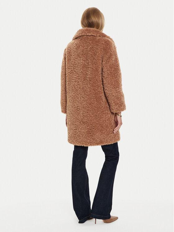 Marella Marella Pelliccia Afro 2423456022 Beige Regular Fit