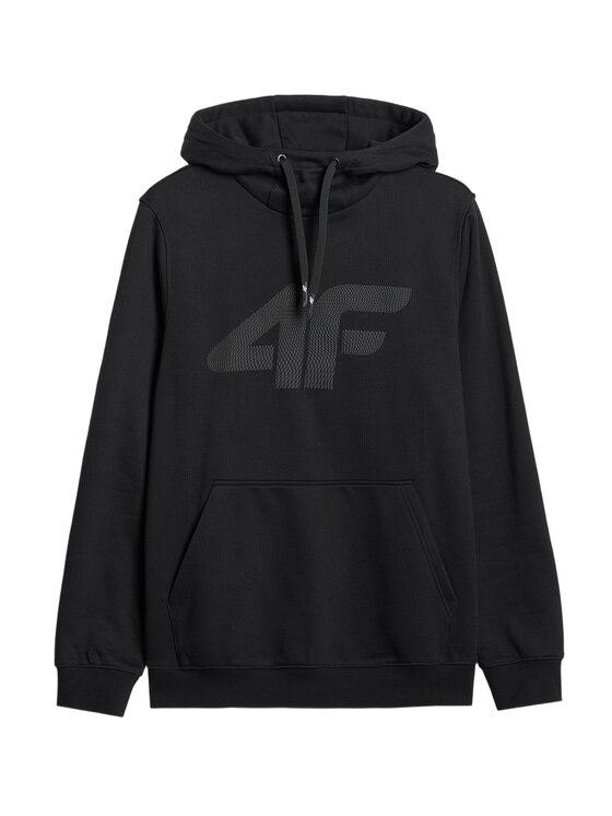 4F 4F Bluza NOS Czarny Regular Fit