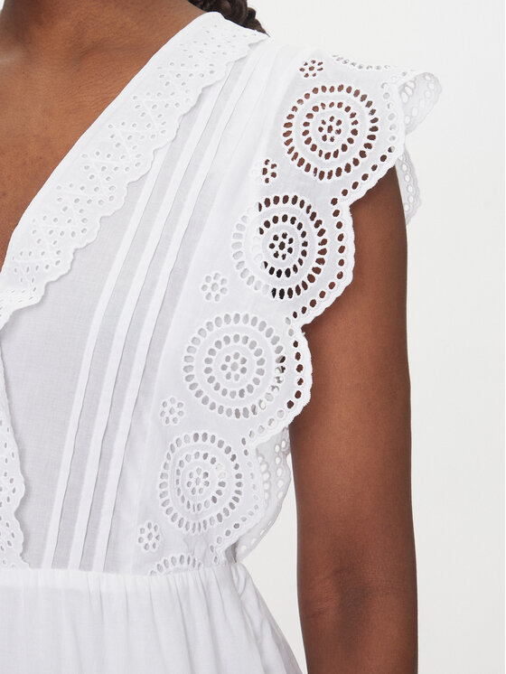 JDY JDY Letní šaty Sara 15350748 Bílá Regular Fit