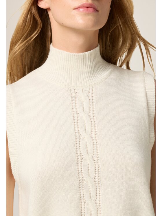 Oltre Oltre Cardigan M317J005055N011 Bianco Regular Fit