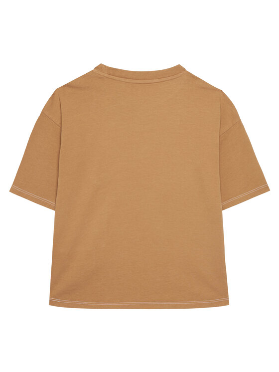 Guess Guess Tricou L6RI07 K8HM4 Bej Regular Fit