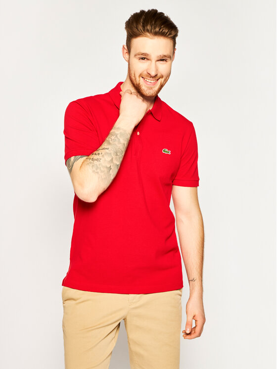 Lacoste Polo PH4012 Crvena Slim Fit