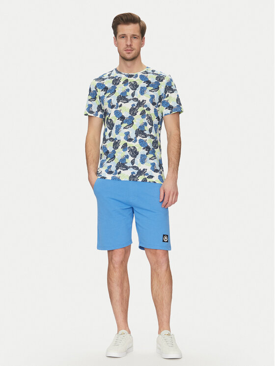 Blend Blend Sportovní kraťasy 20718064 Modrá Regular Fit