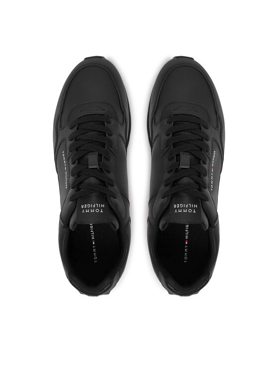 Tommy Hilfiger Tommy Hilfiger Sportcipők Light Eva Runner FM0FM05906 Fekete
