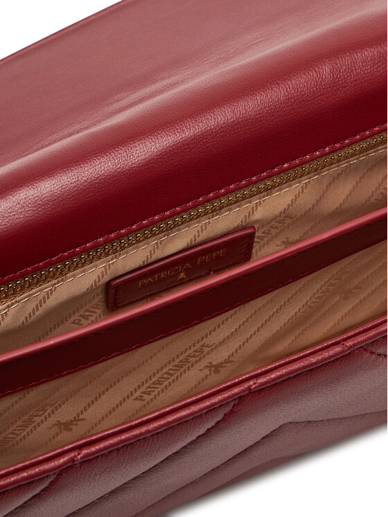 Patrizia Pepe Patrizia Pepe Ročna torba CB9798/L004-R845 Bordo rdeča