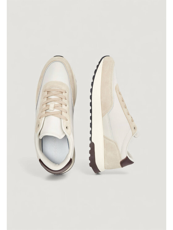 Calvin Klein Calvin Klein Κλειστά παπούτσια LOW TOP LACE UP REPR Καφέ