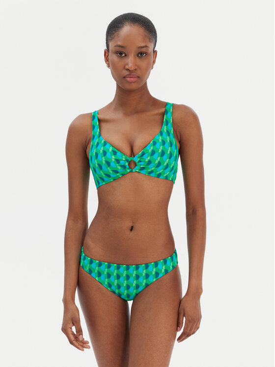 Seafolly Seafolly Vrchný diel bikín Sorrento 31467-277 Zelená