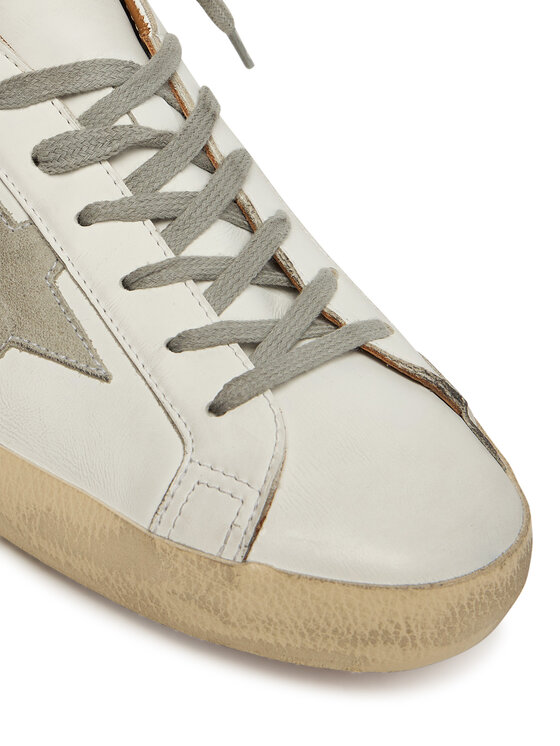 GOLDEN GOOSE GOLDEN GOOSE Tossud Super-Star Classic With Spur GMF00102.F002182.10803 Valge