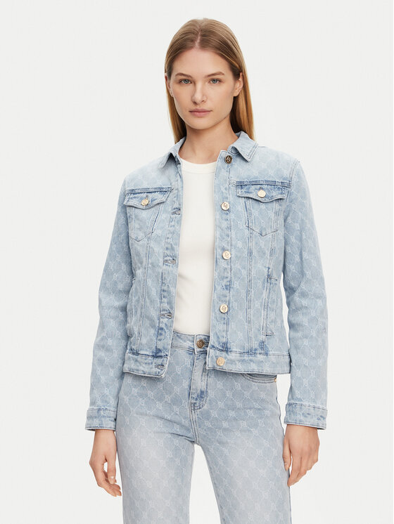Gaudi Gaudi Jeansová bunda 511BD36002 Modrá Regular Fit