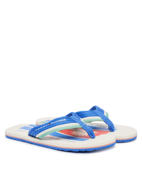 Tommy Hilfiger Tommy Hilfiger Japanke Patch Hilfiger Beach Sandal FM0FM05903 Plava