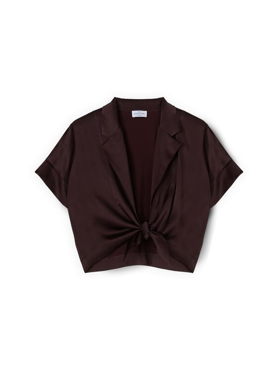 Motivi Motivi Blusa 2061Q001966N022 Marrone Regular Fit