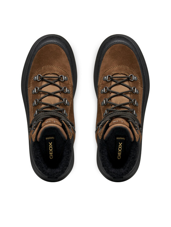 Geox Geox Trekking čevlji U Granito + Grip B A U46FZD 022BC CS69B Rjava